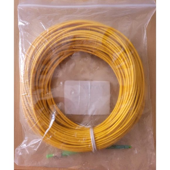 **NEW** XWYWX 50M/165FT LC/APC to ST/APC SM SX LSZH 3.0mm Indoor Fiber Optic - Picture 3 of 6